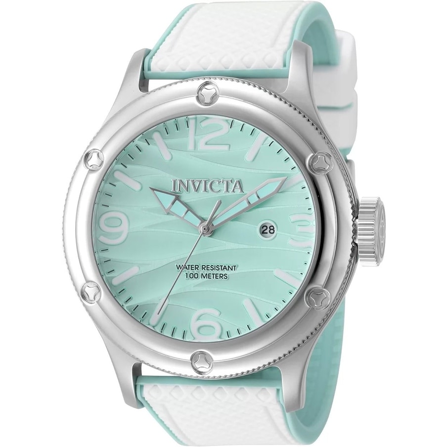 Invicta Men's Pro Diver Quartz PC32 Tiffany Blue Dial Watch