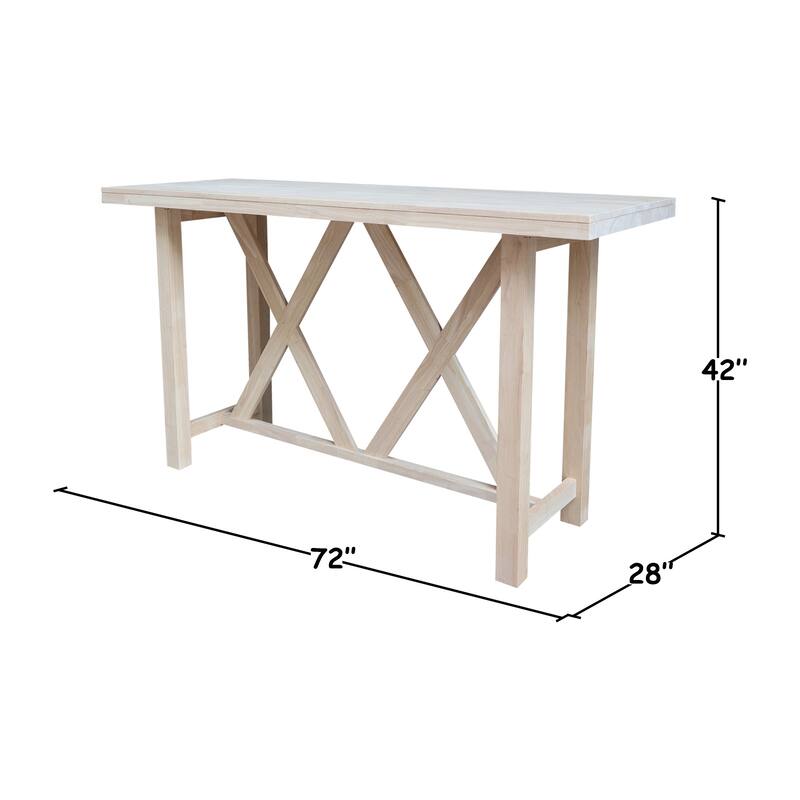 Bar Height Table - For Stools With 30 in. Seat Height - Bar Height