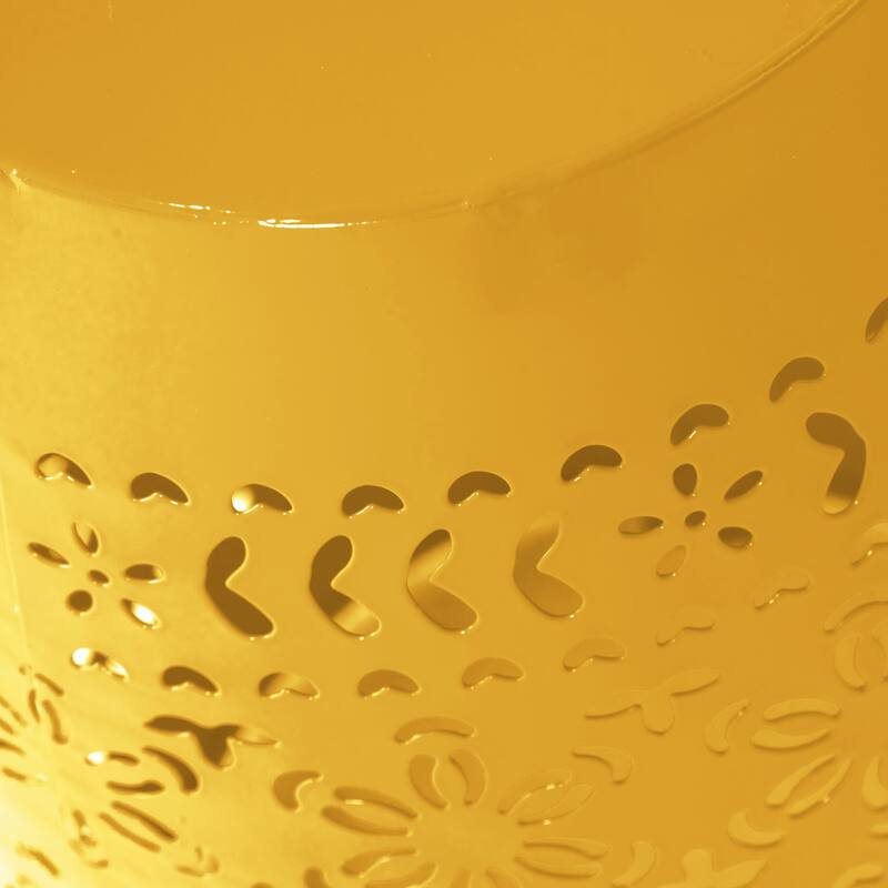 Christopher Knight Home - Ruby Indoor/Outdoor 12-Inch Lace Cut Iron Side Table