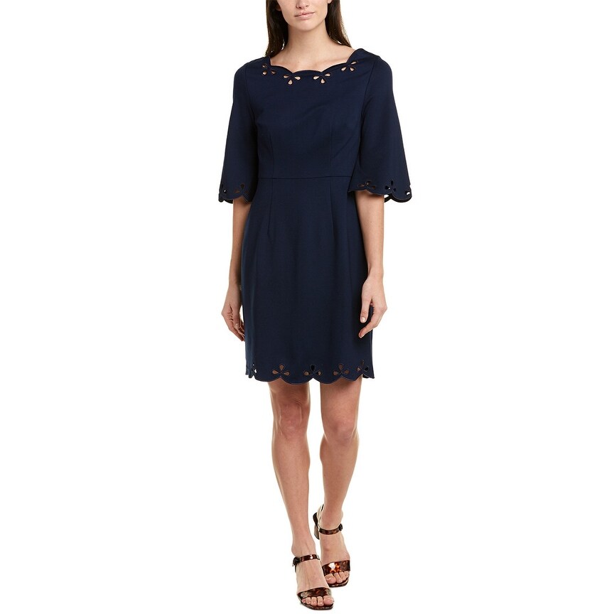 trina turk indigo sheath