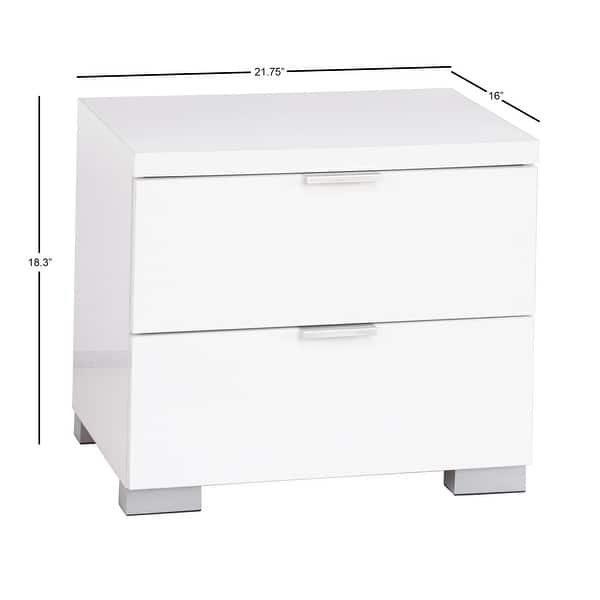 Porch & Den Jefferson High Gloss Nightstand
