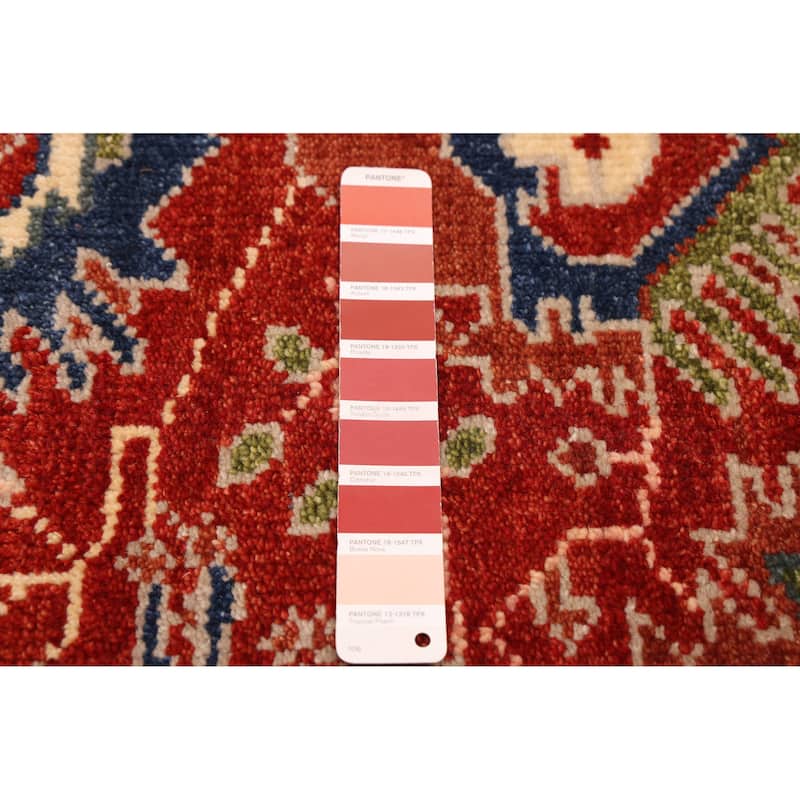 ECARPETGALLERY Hand-knotted Jules Serapi Dark Copper Wool Rug - 2'6 x 7'10