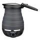 preview thumbnail 1 of 2, Brentwood Dual Voltage 3.3 Cup Collapsible Travel Kettle in Black
