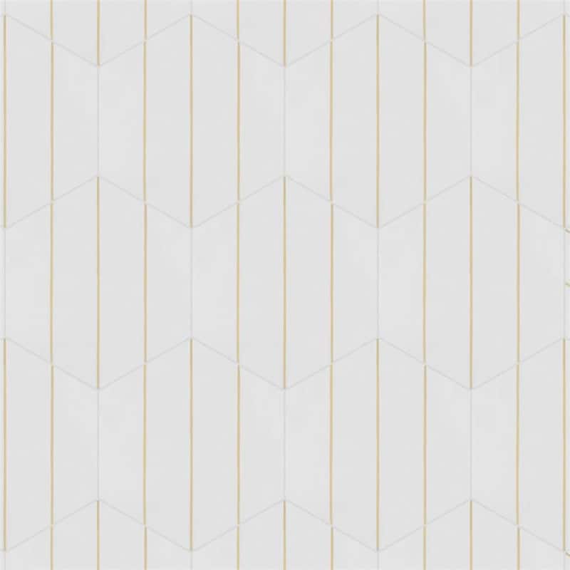 Merola Tile Porto Savona Hex Dandelion 8-5/8" x 9-7/8" Porcelain Floor and Wall Tile