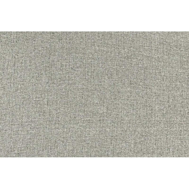 Modern Grey Fabric Dining Chairs with Plush Cushions and Nailhead Trim
