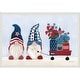 preview thumbnail 1 of 9, American Gnome I by Yvette St. Amant Framed Canvas Wall Art Print