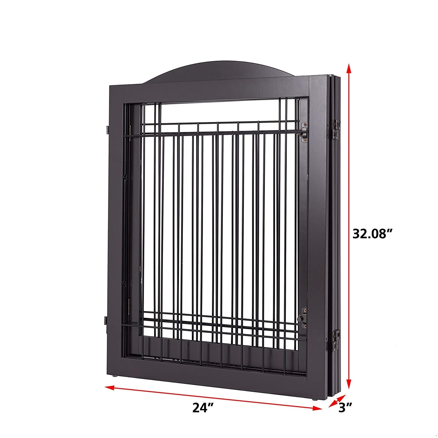 SPIRICH 96 inch Extra Wide 30 inches Tall Dog gate with Door