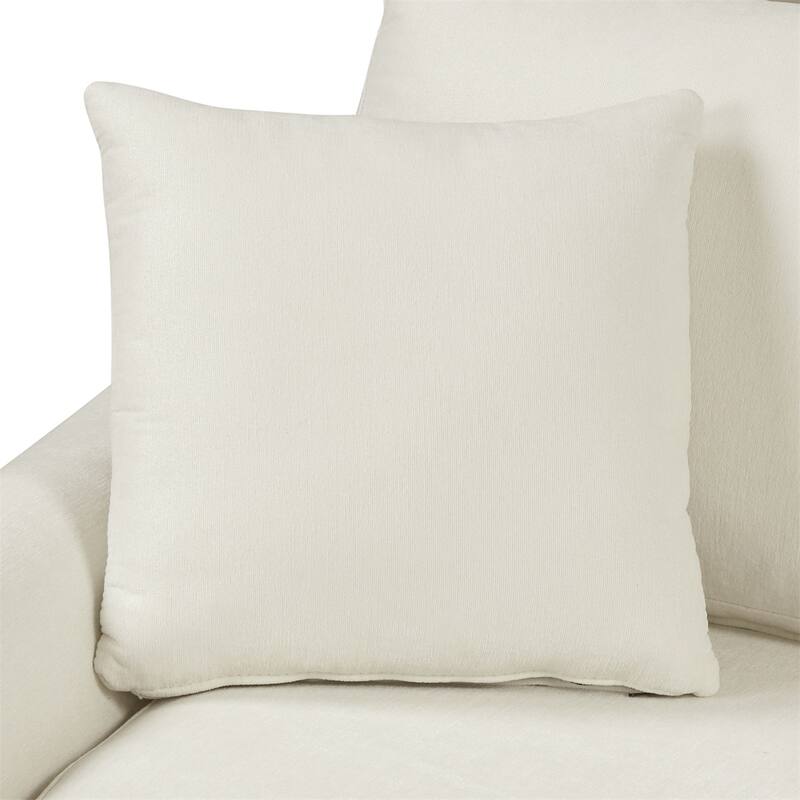 L-shaped Sofa Convertible Sofa Bed Pull Out Sofa Sleeper w/Back Pillow