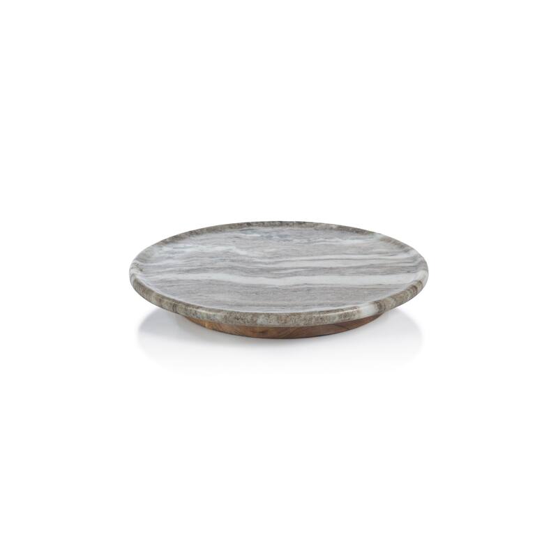 Amasya Regal Marble Lazy Susan - Small