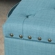 preview thumbnail 52 of 58, Adeco Fabric Square Storage Ottoman with Tray