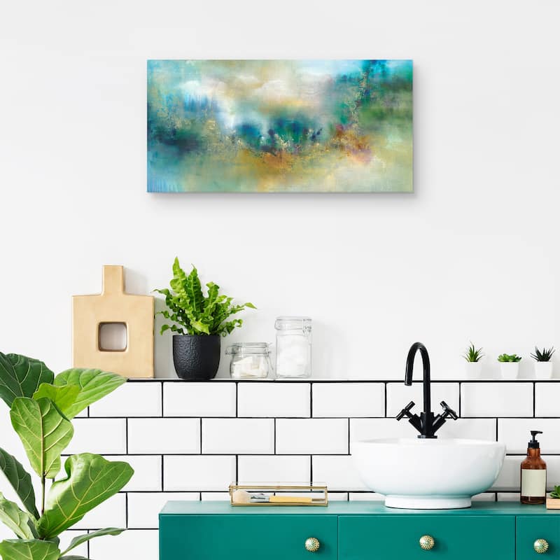Golden Horizon Canvas Art Print