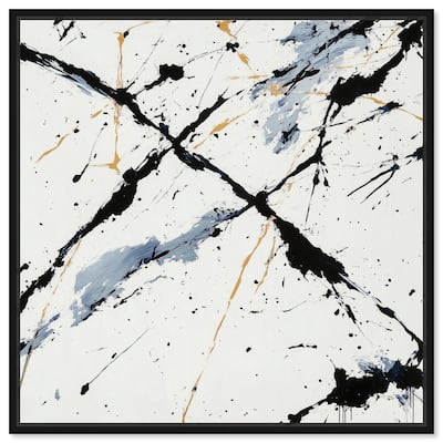 Splintered Impact II Canvas by Art Remedy