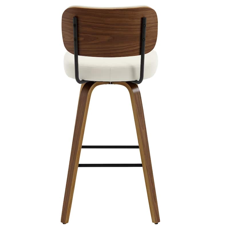 26"/29" Swivel Bar Stools/ Counter Stools with Bentwood Legs