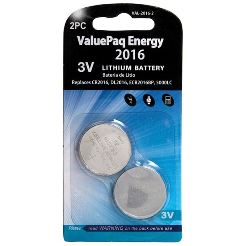 Shop Dantona R Val 2016 2 Valuepaq Energy 2016 Lithium Coin Cell Batteries 2 Pk On Sale Overstock 25478531
