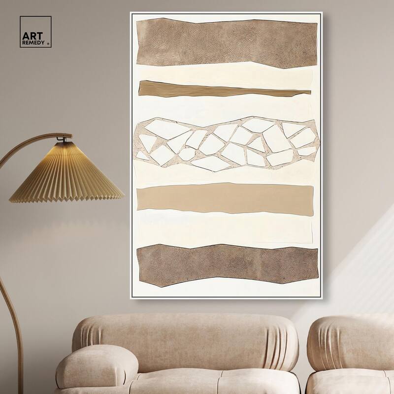 Relief Rifts I Canvas by Art Remedy
