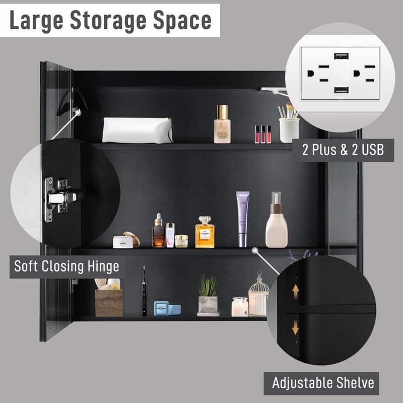 FCH Bathroom Wall Cabinet with Mirror