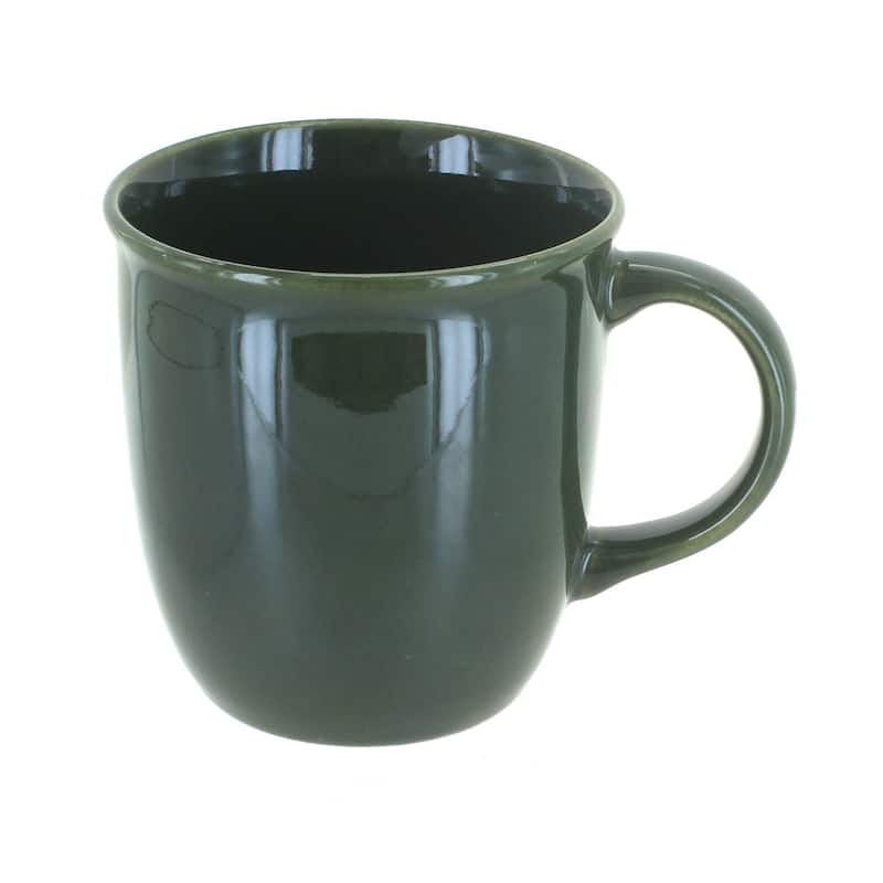 Blue Rose Polish Pottery Zaklady Mug - Olive