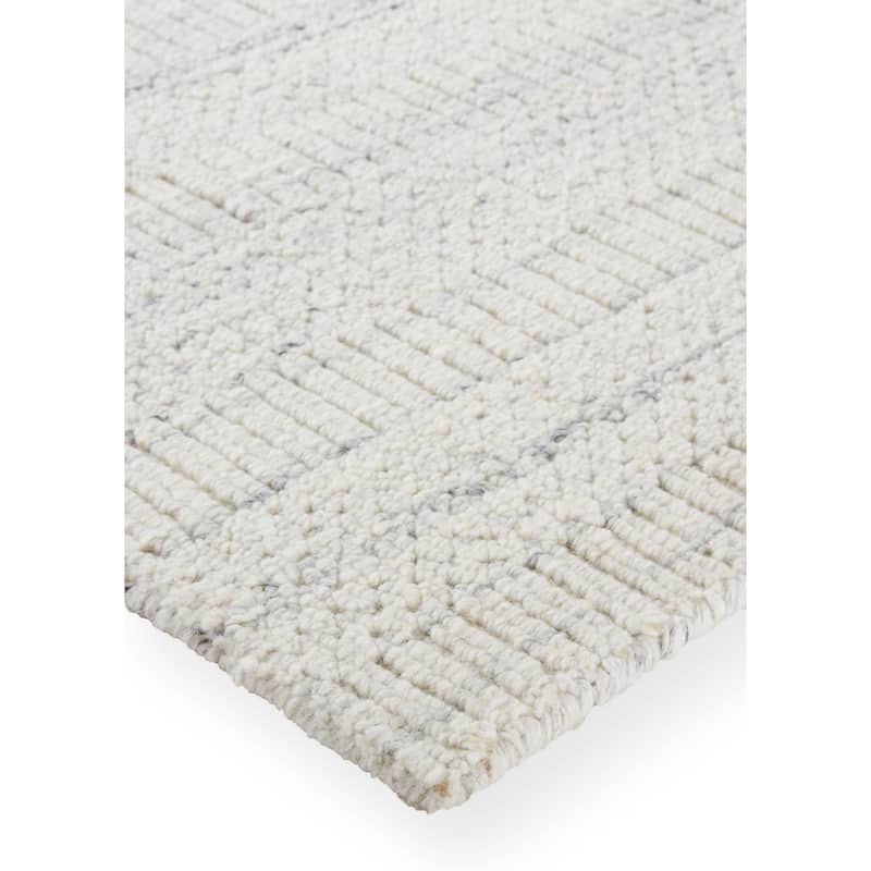 Grand Bazaar Foxwood Hand Woven Solid Transitional Area Rug