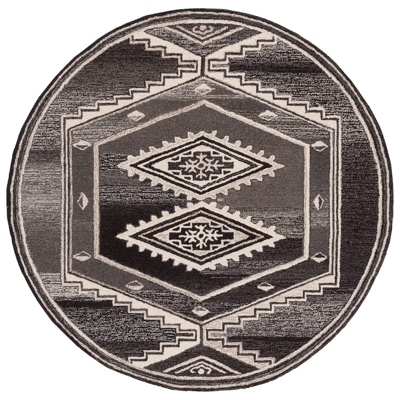 SAFAVIEH Handmade Kenya Meeli Rustic Southwestern Wool Rug