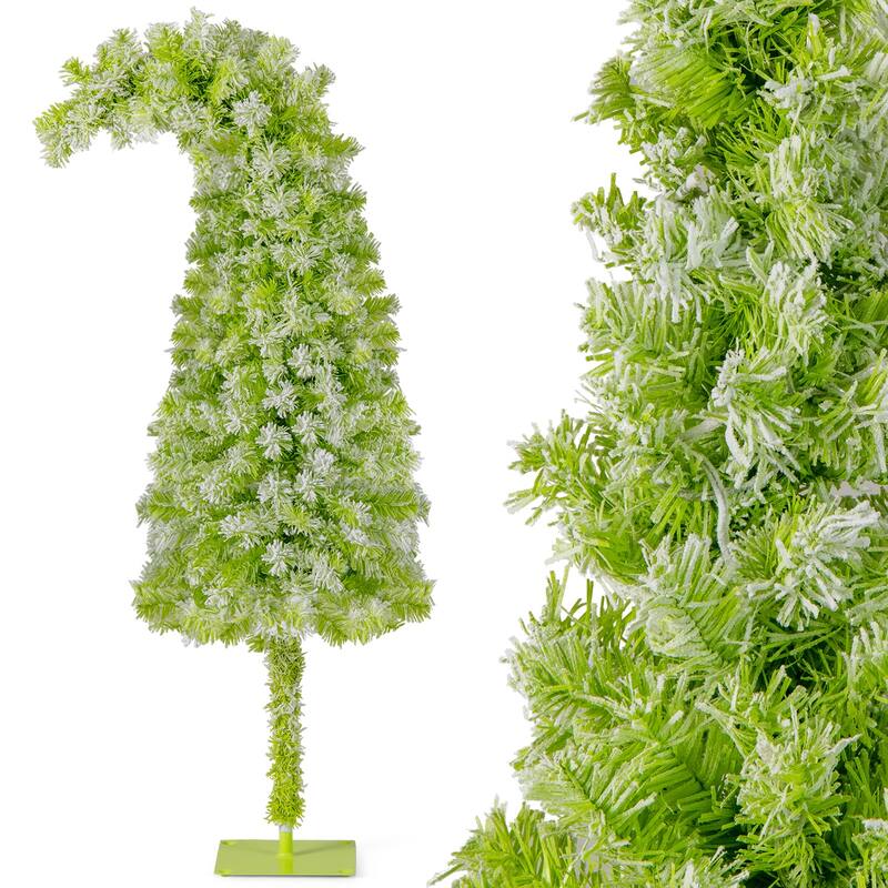 Costway 5/6/7 FT Bendable Christmas Tree with Bendable Top, 290 Branch - See Details