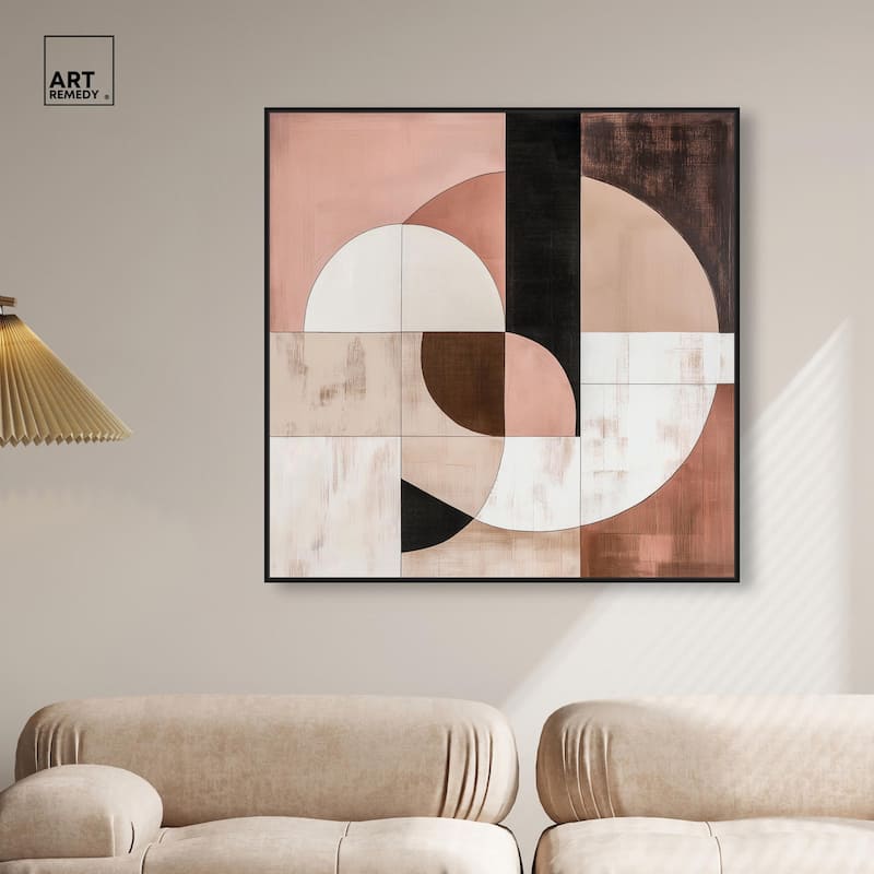 Modern Shapes I Canvas by Art Remedy