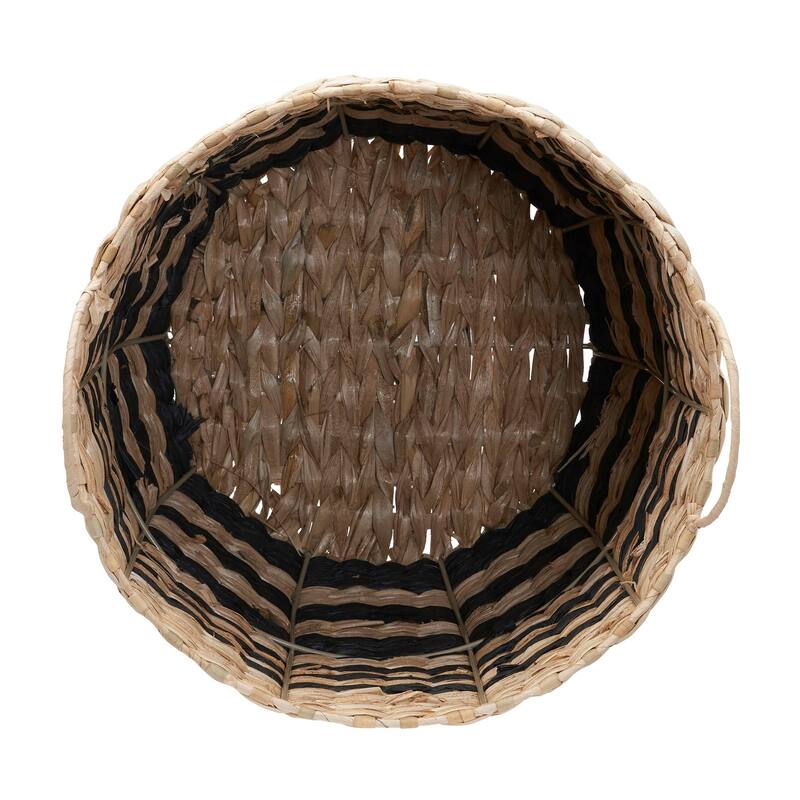 Household Essentials Cattail and Paper Pillar Basket