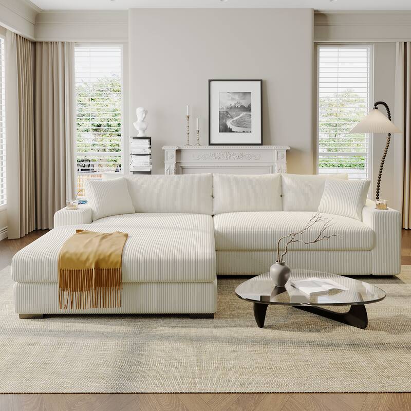 Christopher Knight Home - Trillium Fabric Sectional Sofa