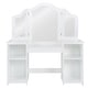 preview thumbnail 9 of 20, Costway Vanity Table Set Makeup Dressing Kids Girls Study Table Tri - See Details