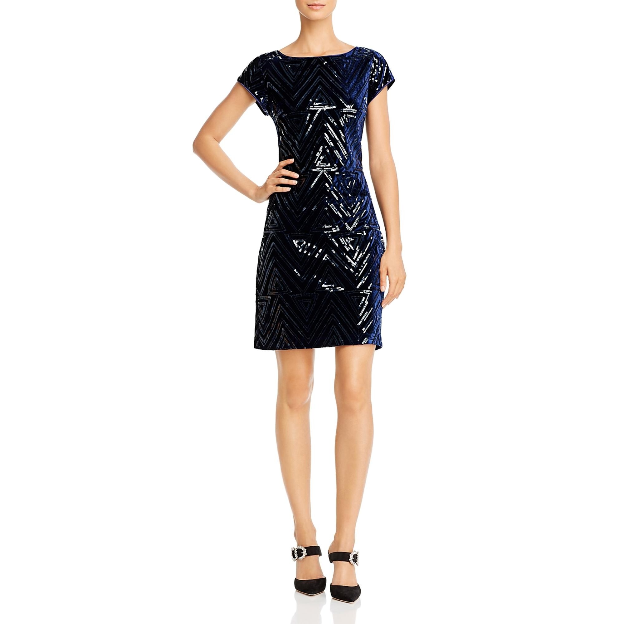 eliza j sequin sheath dress