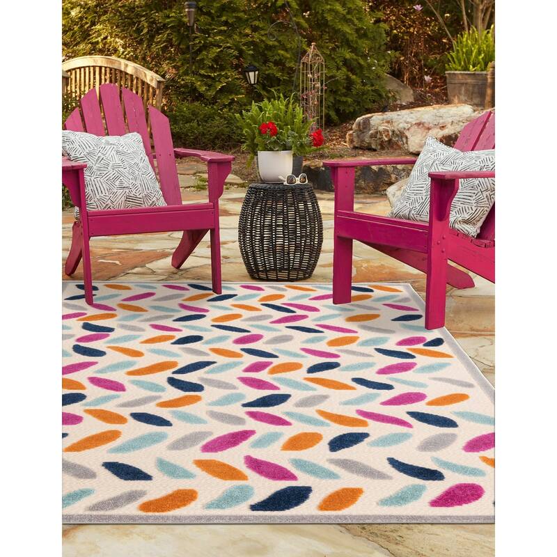 Outdoor Denver Collection Area Rug