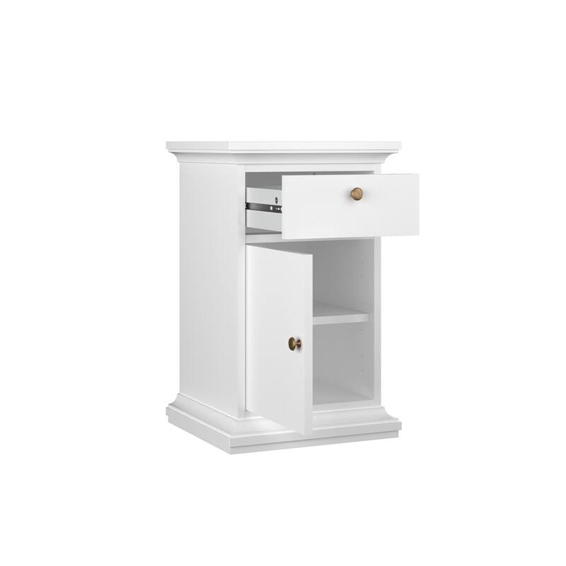 Porch & Den Virginia 1-drawer, 1-door Nightstand