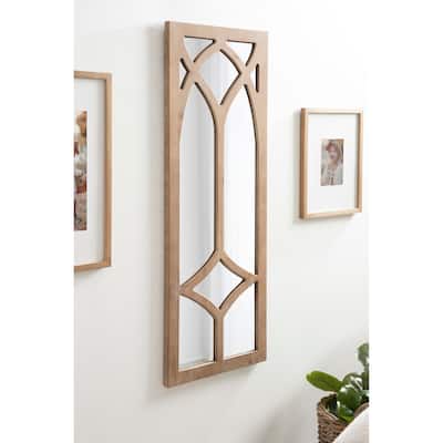 Kate and Laurel Pierette Framed Wall Mirror - 16x42