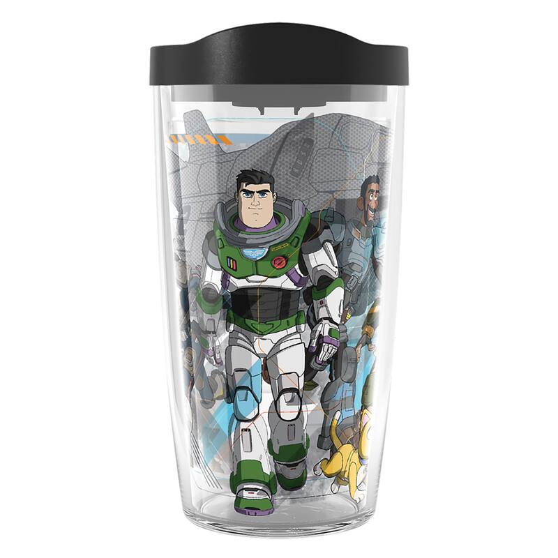 Tervis Disney Pixar Toy Story Buzz Lightyear Group Made in USA Double Walled Insulated Travel Tumbler, Classic - 16oz - 16oz
