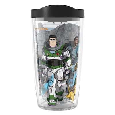 Tervis Disney Pixar Toy Story Buzz Lightyear Group Made in USA Double Walled Insulated Travel Tumbler, Classic - 16oz