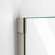 preview thumbnail 15 of 23, DreamLine Unidoor-X 62-62 1/2 in. W x 72 in. H Frameless Hinged Shower Door - 62" - 62.5" W