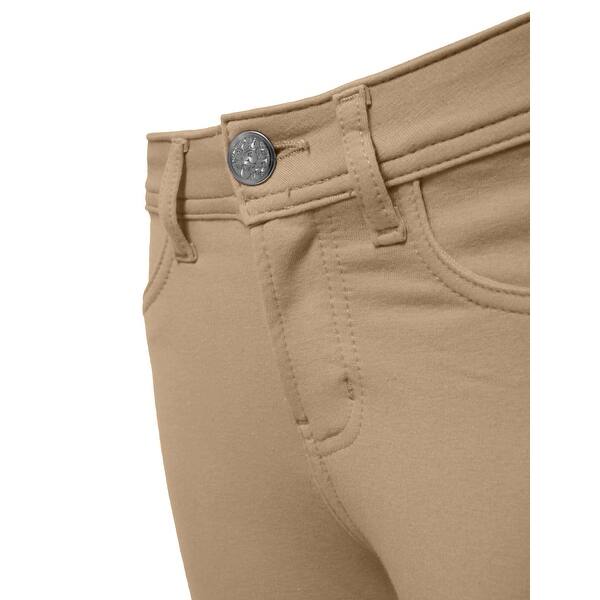 Shop Ne People Womens Comfortable Colorful Skinny Capri Pants