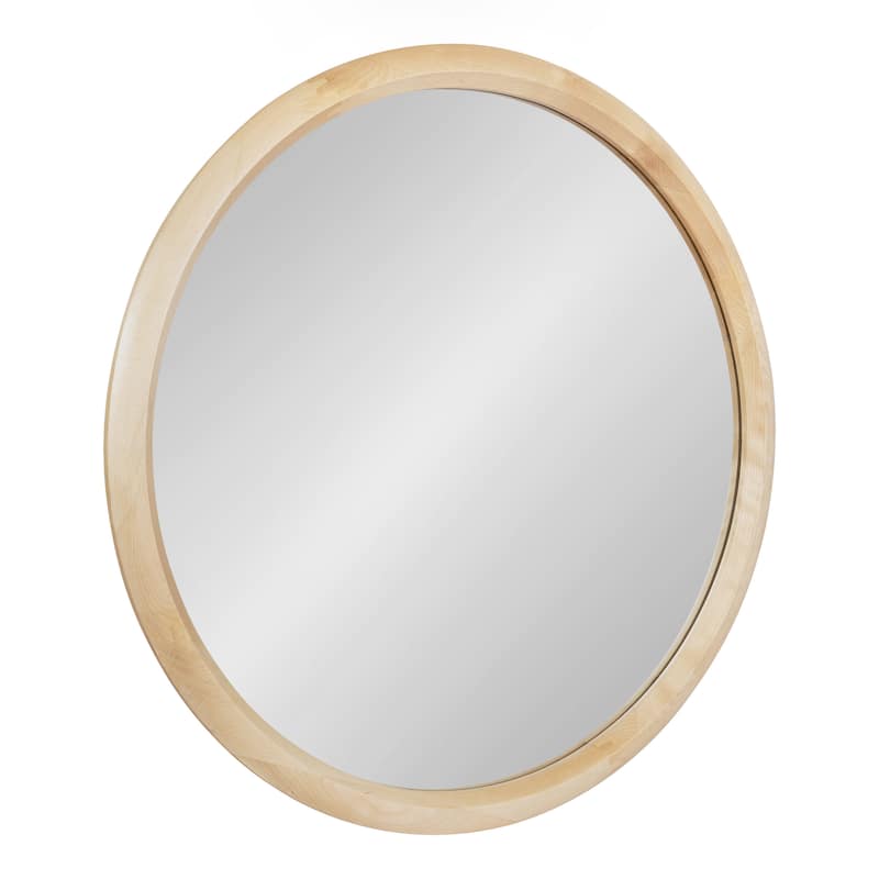 Kate and Laurel Pao Round Framed Wall Mirror