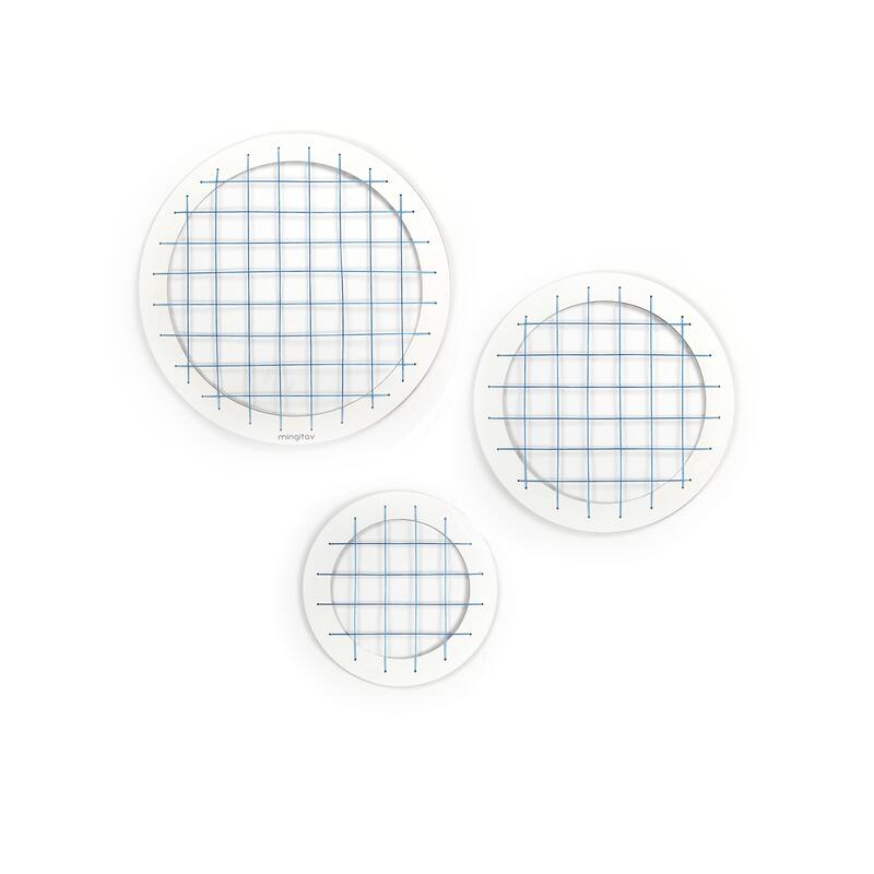 3-Piece Memory Board Wall Decor - Blue