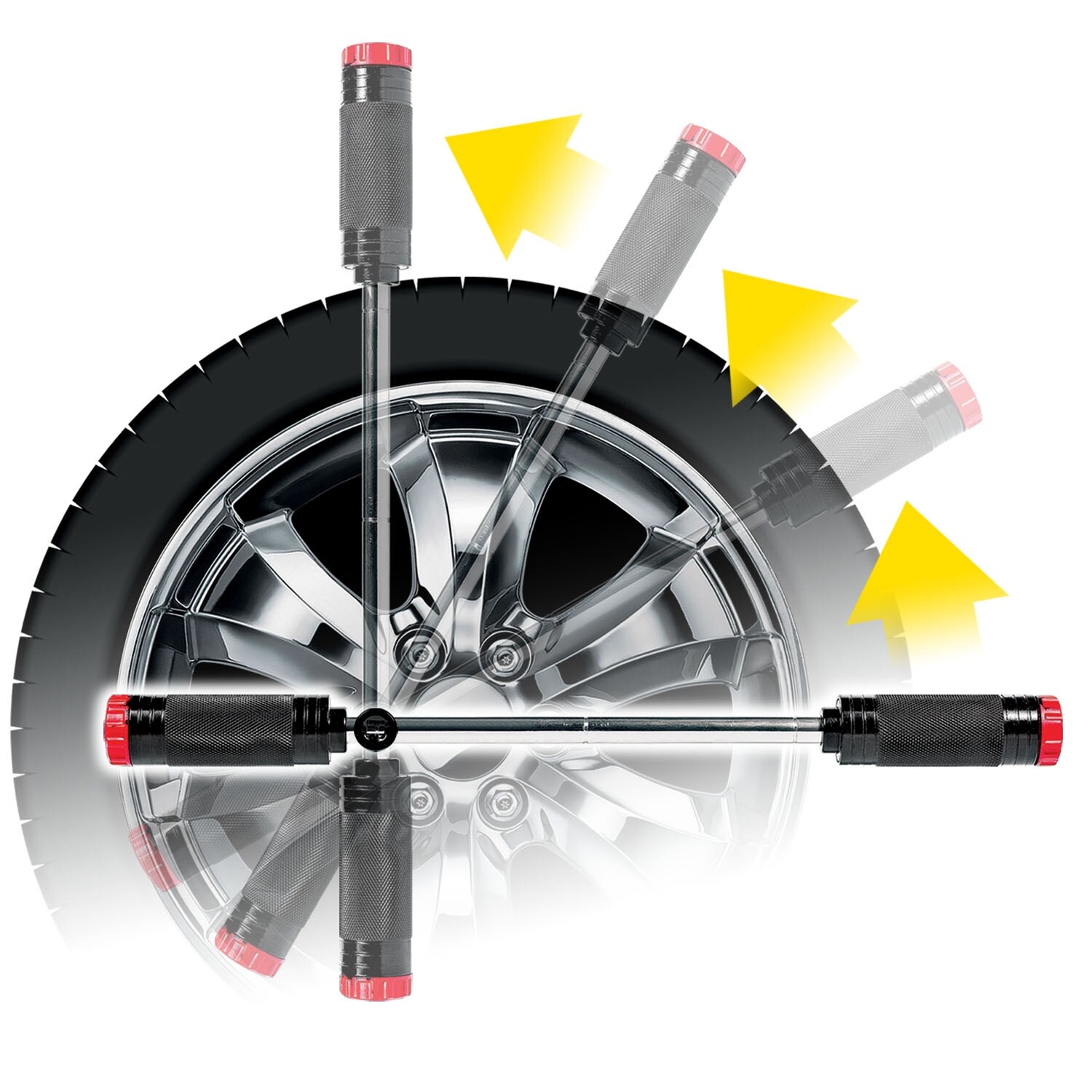Powerbuilt billy club universal cheap lug wrench 642284