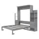 preview thumbnail 39 of 66, Murphy Bed Wall Bed with Shelves, Drawers and LED Lights