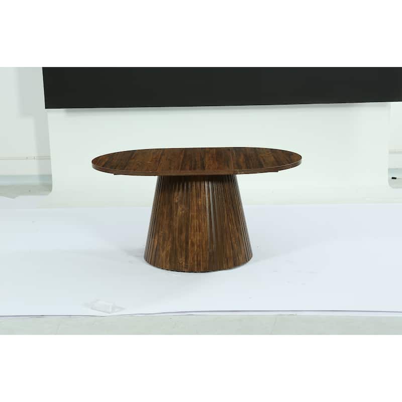 59" Farmhouse Dining Table for 4-6 People