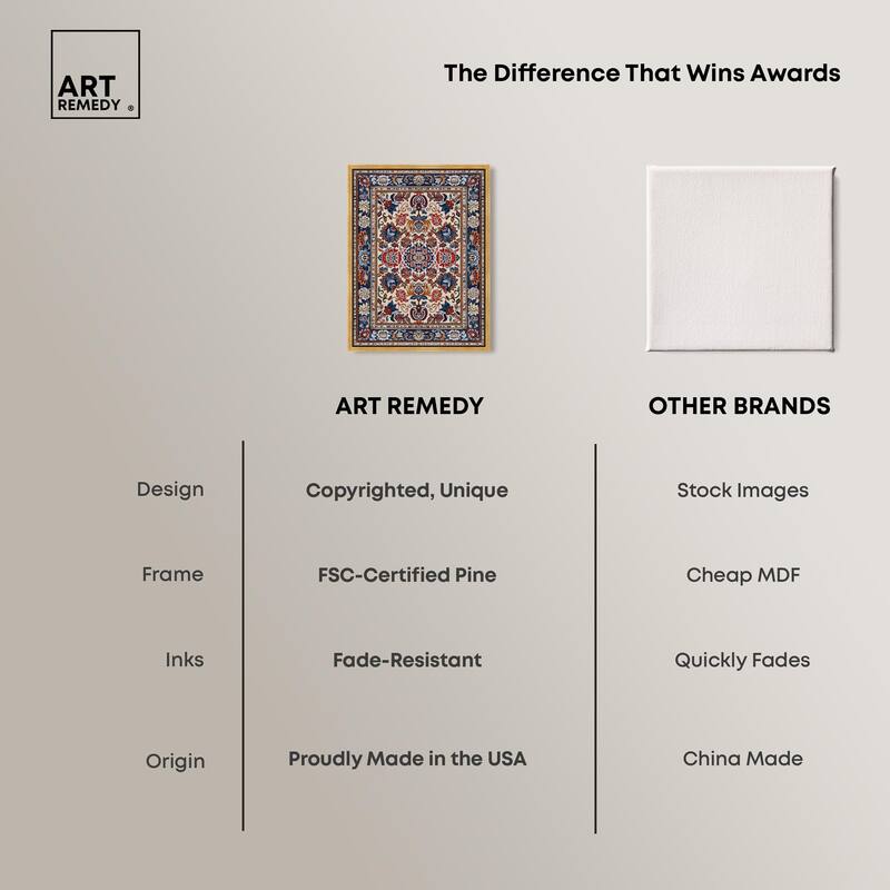 Morrocan Garden Canvas by Art Remedy