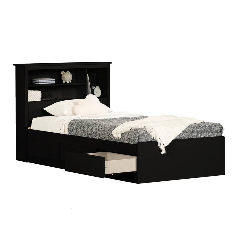 South Shore Gramercy Bed and Headboard Set