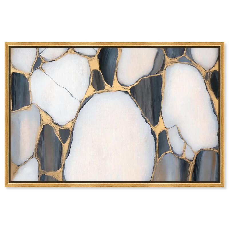 Metamorphic Medley II Canvas by Art Remedy - Gold - 36" x 24"