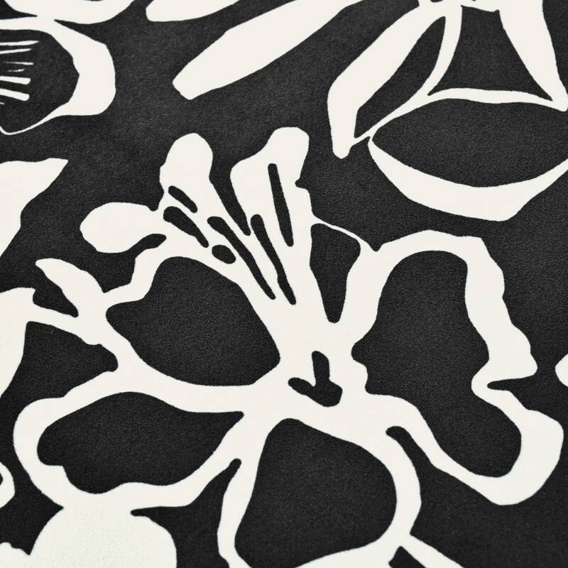 Floral Fabric Luxury Ottoman - Soft-Close Hinges, Ideal Footrest & Hidden Storage Seat