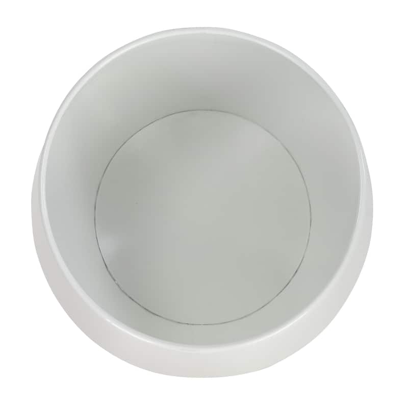 Huxley Mid Century Modern Planters - White (Set of 2)