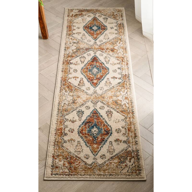 Well Woven Tikal Aliz Vintage Medallion Area Rug