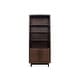 preview thumbnail 15 of 19, Bridgevine Home Radiance 78 inch High Bookcase Pier, No Assembly Required