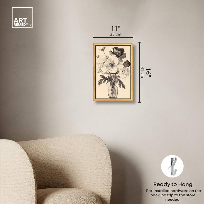 Herbarium's Hush I Canvas by Art Remedy