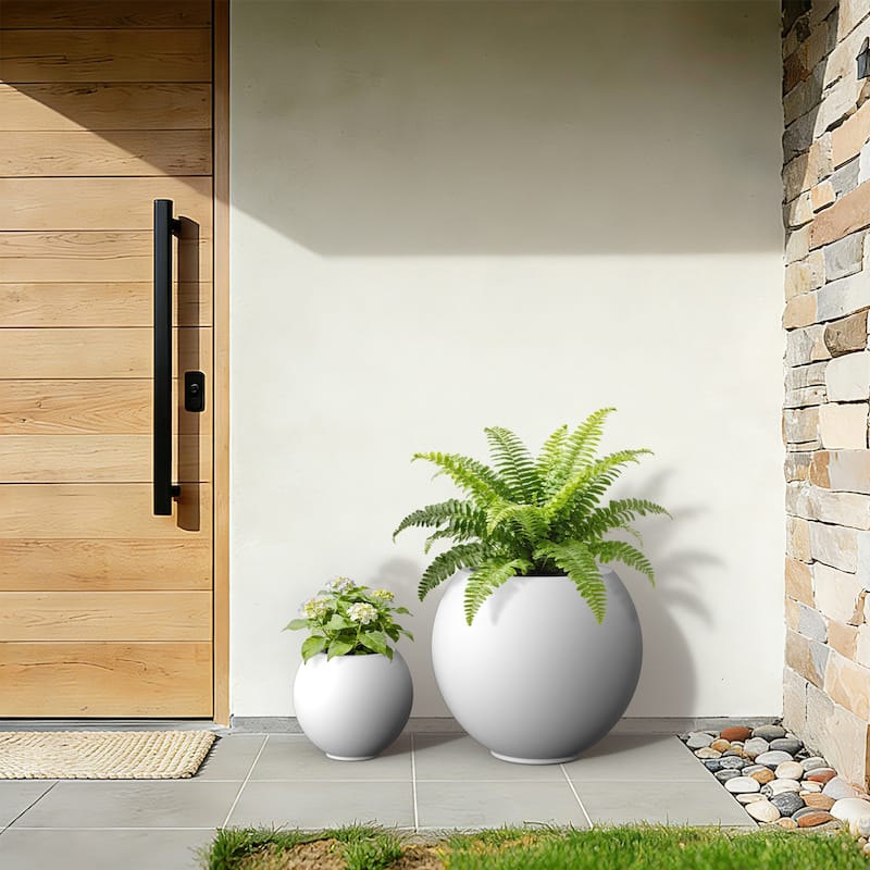 Concrete Round Planter / Pot Indoor & Outdoor